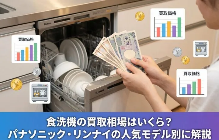 食洗機の買取相場のイメージ