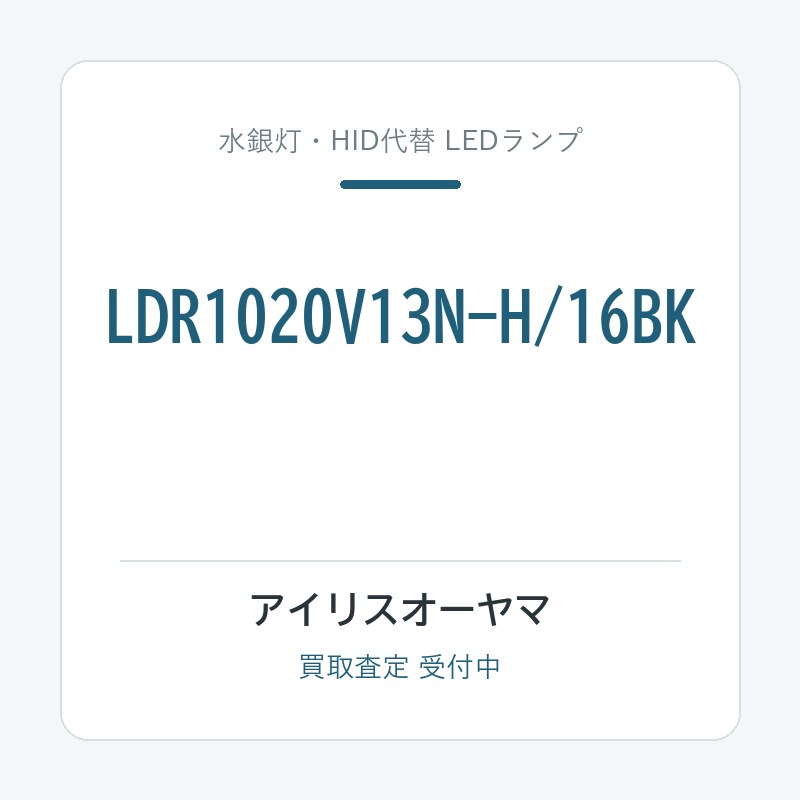アイリスオーヤマ LDR1020V13N-H/16BK